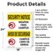 Signmission Weapon Free Campus Bilingual OSHA Security Notice Sign, Aluminum, 18in W x 24in L, 2PK OS-2PACK-SN-A-1824-L-11682 - alternate 6